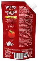 Кетчуп ХАЙНЦ Томатный д/пак 320г