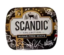 Конфеты СКАНДИК Клубника микс без сахара 14г