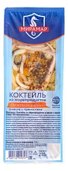 Коктейль МЕРИДИАН из морепродуктов по-мексикански в масле с пряностями 200г