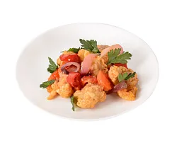 Филе куриное жареное в кисло-сладком соусе 1кг