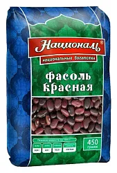 Фасоль НАЦИОНАЛЬ красная  м/у 450г