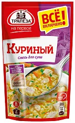 Смесь ТРАПЕЗА НА ПЕРВОЕ Куриный суп 115г