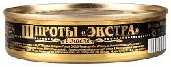 Шпроты ВКУСНЫЕ КОНСЕРВЫ Экстра в масле ж/б ключ 160г