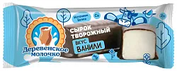 Сырок творожный ДЕРЕВЕНСКОЕ МОЛОЧКО глазированный с ванилином бзмж 12% 40г