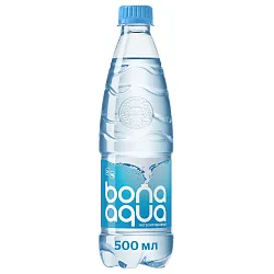 Питьевая вода БОНА АКВА негазированная 0.5л