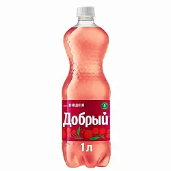 Газ.напиток ДОБРЫЙ вишня 1л