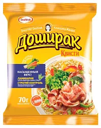 Лапша б/п КВИСТИ бекон м/у 70г