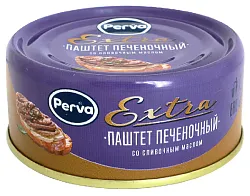 Паштет ПЕРВА печеночный со сливочным маслом ж/б 100г
