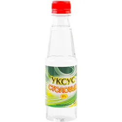 Уксус столовый АБРИКО 9% пэт 250г