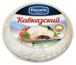 Сыр ФАВОРИТ ЧИЗ Кавказский мягкий бзмж 45% 320г