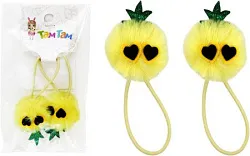 Резинки для волос ТАМ-ТАМ Ананасик Д4см 2шт арт.HF3003062332