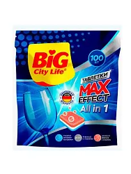 Таблетки для ПММ БИГ СИТИ Максимальный эффект 100шт