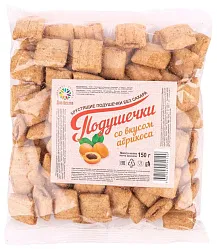 Подушечки ВСЕГДА МОЖНО со вкусом абрикоса на фруктозе 150г