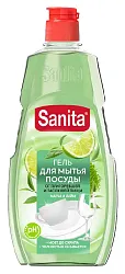 Средство для мытья посуды САНИТА Матча лайм гель 450мл