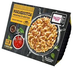 Макароны БЫСТРО&ВКУСНО по-флотски 240г