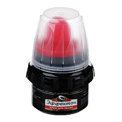 Крем для обуви ЭФФЕКТОН Люкс черный банка 50мл