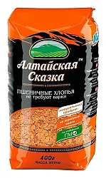 Пшеничные хлопья АЛТАЙСКАЯ СКАЗКА м/у 400г