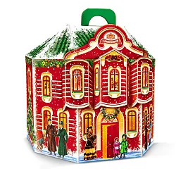 Новогодний подарок КРАСНЫЙ ОКТЯБРЬ Шоколадная фабрика карт/уп 1500г