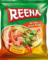 Лапша б/п РИНА кисло-сладкая креветка м/у 65г