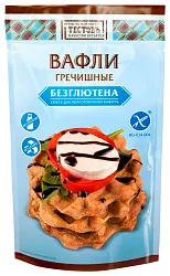 Смесь ТЕСТОВЪ Вафли гречишные без глютена 200г