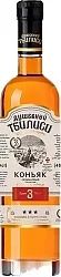Коньяк ДУШЕВНЫЙ ТБИЛИСИ 3 года 40% ст/б 0.5л