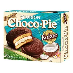 Печенье ОРИОН Чоко-Пай кокос 12шт 360г