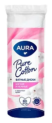 Диски ватные АУРА 80шт