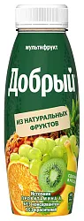 Нектар ДОБРЫЙ мультифрукт с провитамином А 0.3л