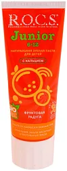 Зубная паста детская РОКС Фруктовая радуга 74г