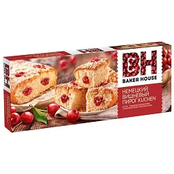 Пирог БЕЙКЕР ХАУС Вишня 350г