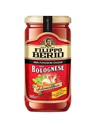 Соус ФИЛИППО БЕРИО Болоньезе томатный ст/б 340г
