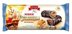 Мини-рулет РУССКИЙ БИСКВИТ вареная сгущенка 175г