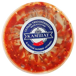 Сельдь КАМШАТ Огонек 180г