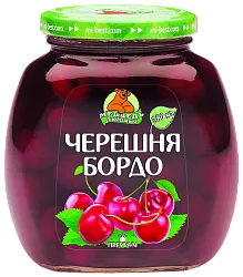 Черешня Бордо МЕДВЕДЬ ЛЮБИМЫЙ ст/б 580мл