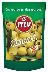 Оливки ИТЛВ зеленые без косточки м/у 195г