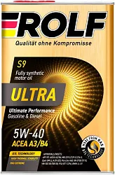 Масло моторное РОЛЬФ Ультра 5W40 А3/В4 SP 4л
