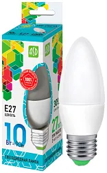 Лампа светодиодная АСД LED-свеча 7.5Вт 160-260В 4000К Е27