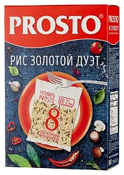 Рис ПРОСТО Золотой Дуэт длиннозерный карт/уп 500г