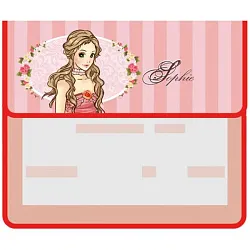 Папка для труда АВАНГАРД Сказочные принцессы А5 на липучках