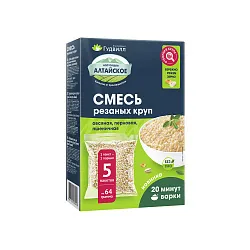 Смесь круп ГУДВИЛЛ овсяная гречневая ядрица карт/уп 320г