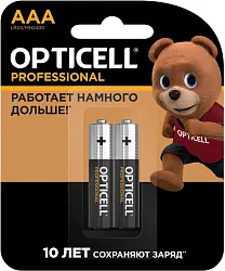 Батарейки ОПТИСЕЛЛ Профешинал ААА 2шт