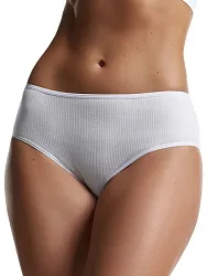 Трусы женские МИНИМИ Рибана слип миди белые р.46