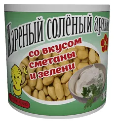 Арахис ЦЗИНЬХУА сметана зелень ж/б 110г