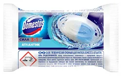 Освежитель для унитаза ДОМЕСТОС Атлантик сменный блок 40г