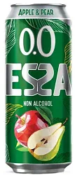 Пивной напиток ЭССА Яблоко груша б/а ж/б 0.45л