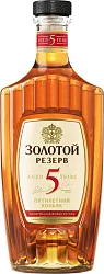 Коньяк ЗОЛОТОЙ РЕЗЕРВ Блэк Каск 5 лет 40% ст/б 0.5л