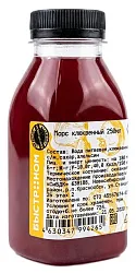 Морс клюквенный 250мл