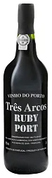 Портвейн ТРЕС АРКУШ Руби Порто красный сл 19.5% ст/б 0.75л