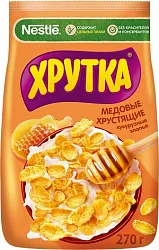 Завтрак ХРУТКА хлопья медовые м/у 270г