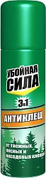 Аэрозоль УБОЙНАЯ СИЛА Антиклещ 150мл